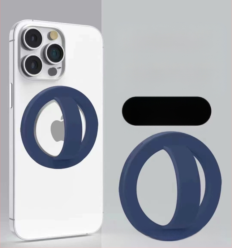 MagSafe magnetinis telefono piršto žiedas, universalus, metalinis, stiprus magnetas, neslystantis