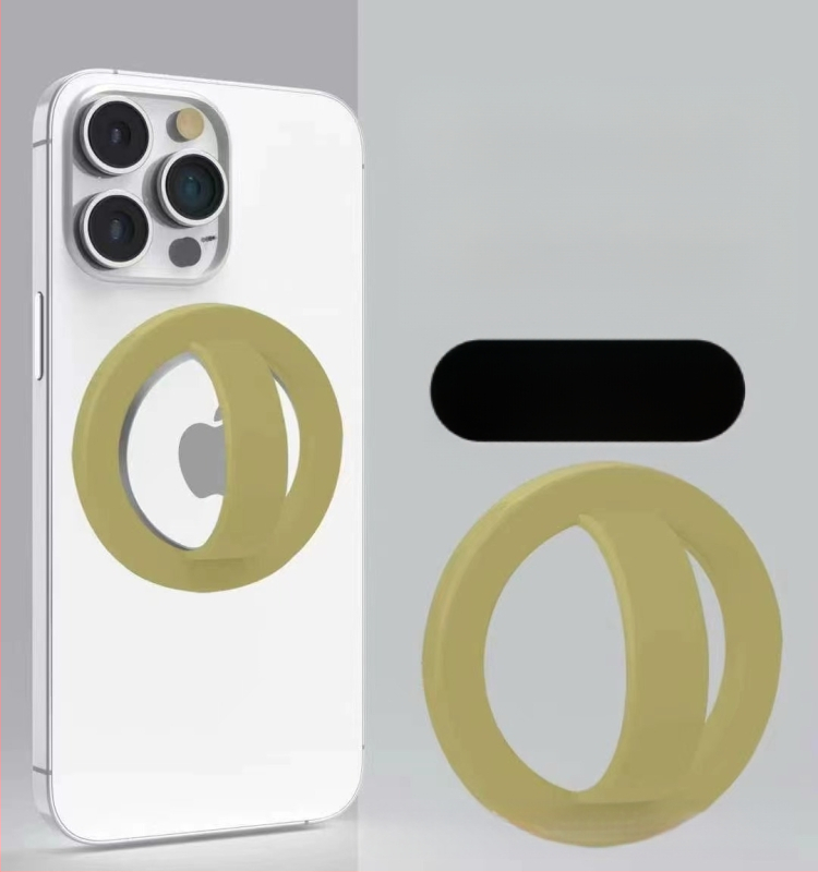 MagSafe magnetinis telefono piršto žiedas, universalus, metalinis, stiprus magnetas, neslystantis