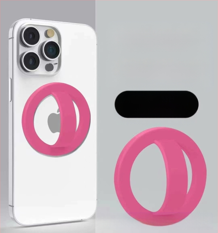 MagSafe magnetinis telefono piršto žiedas, universalus, metalinis, stiprus magnetas, neslystantis