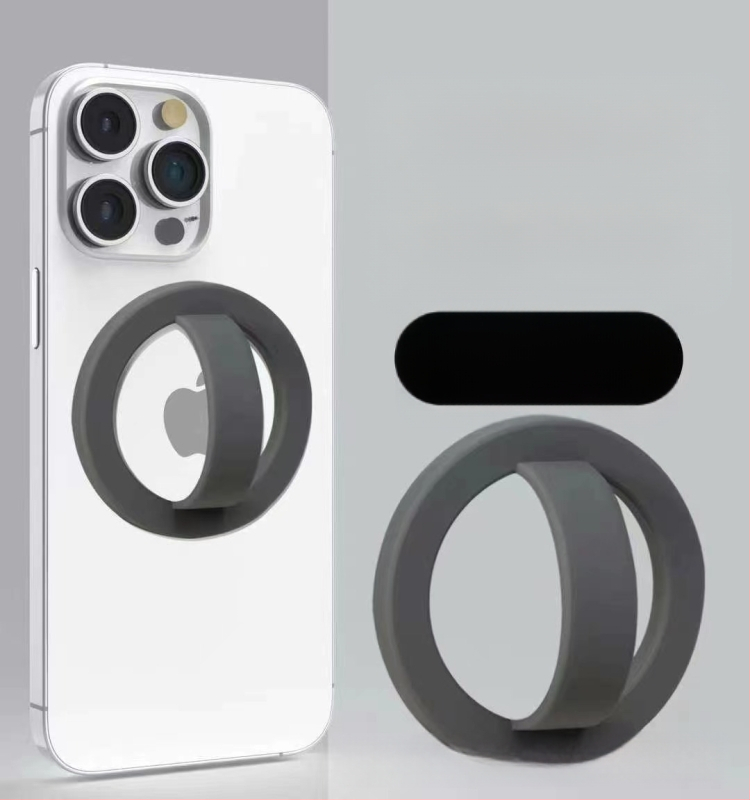 MagSafe magnetinis telefono piršto žiedas, universalus, metalinis, stiprus magnetas, neslystantis