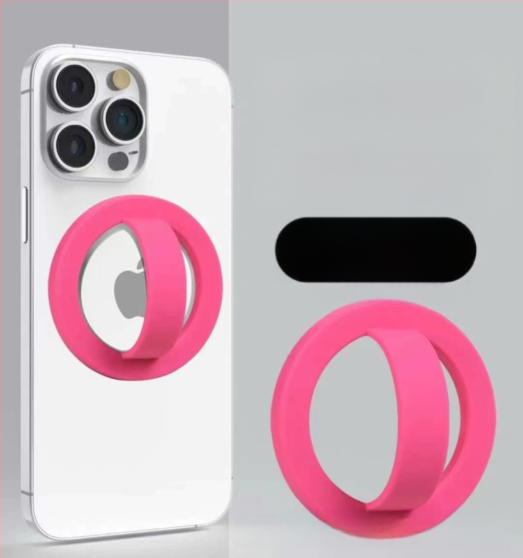 MagSafe magnetinis telefono piršto žiedas, universalus, metalinis, stiprus magnetas, neslystantis