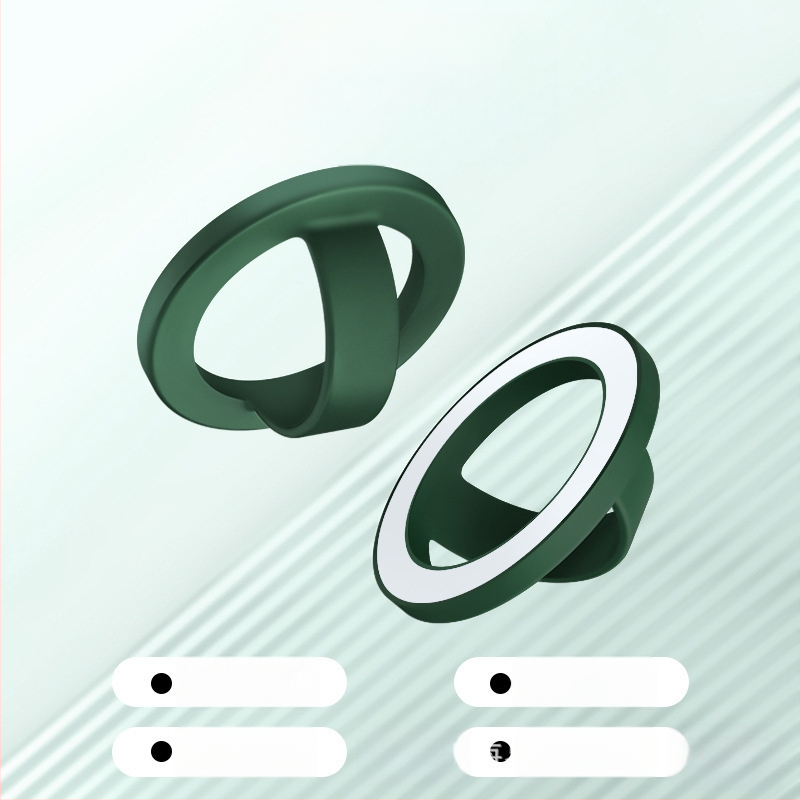 MagSafe magnetinis telefono piršto žiedas, universalus, metalinis, stiprus magnetas, neslystantis