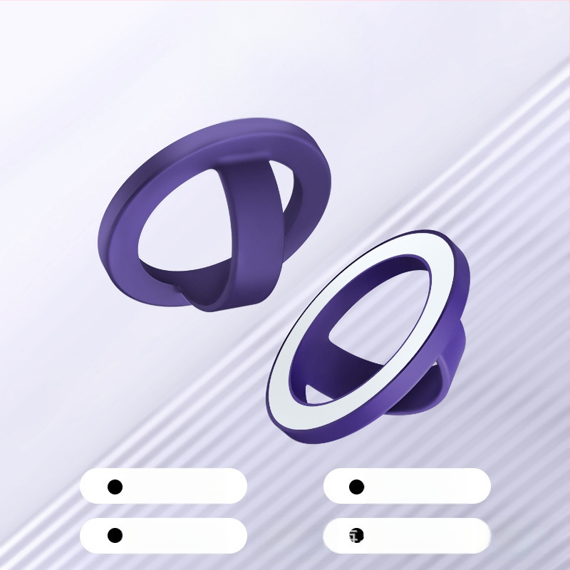 MagSafe magnetinis telefono piršto žiedas, universalus, metalinis, stiprus magnetas, neslystantis