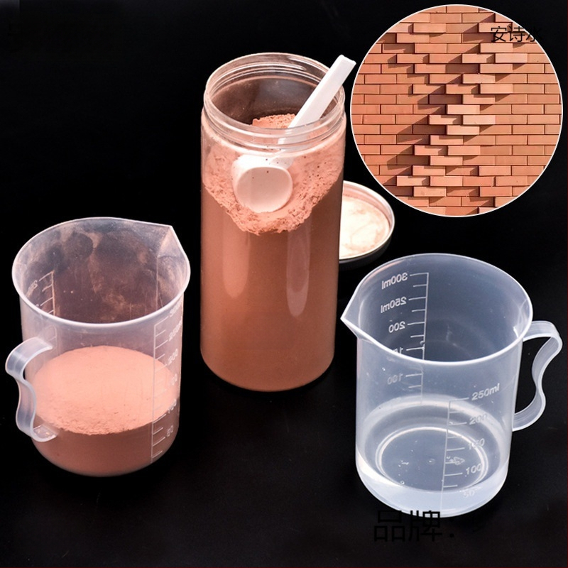 Комплект инструменти за песъчена маса с форми за модели за миниатюрни тухли; неелектричен, еднофункционален, подходящ за деца 0-3 години