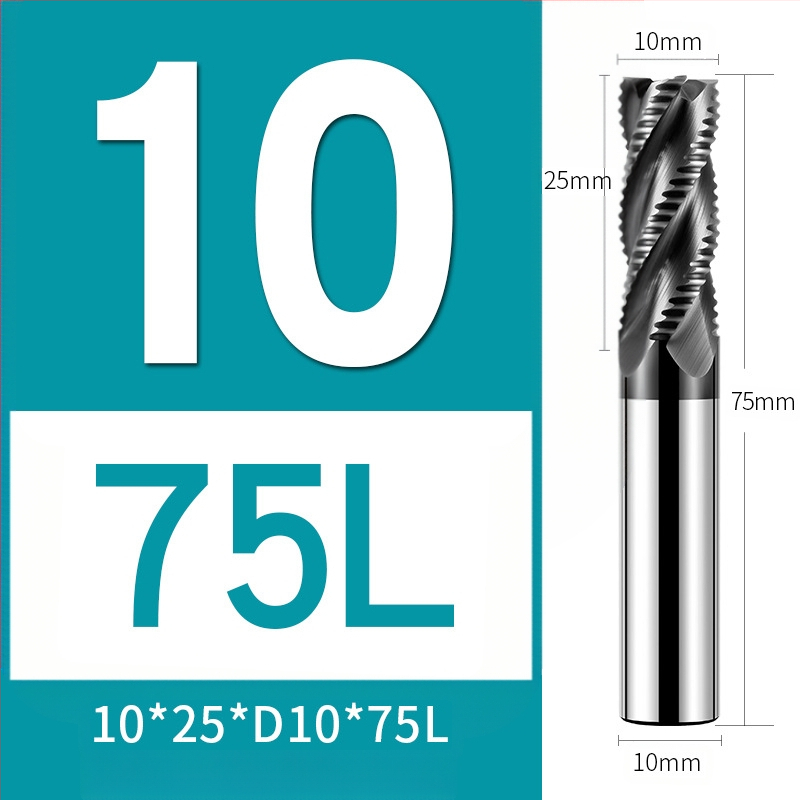 66° фреза от волфрамов карбид за неръждаема стомана, 4 зъба, CNC инструмент