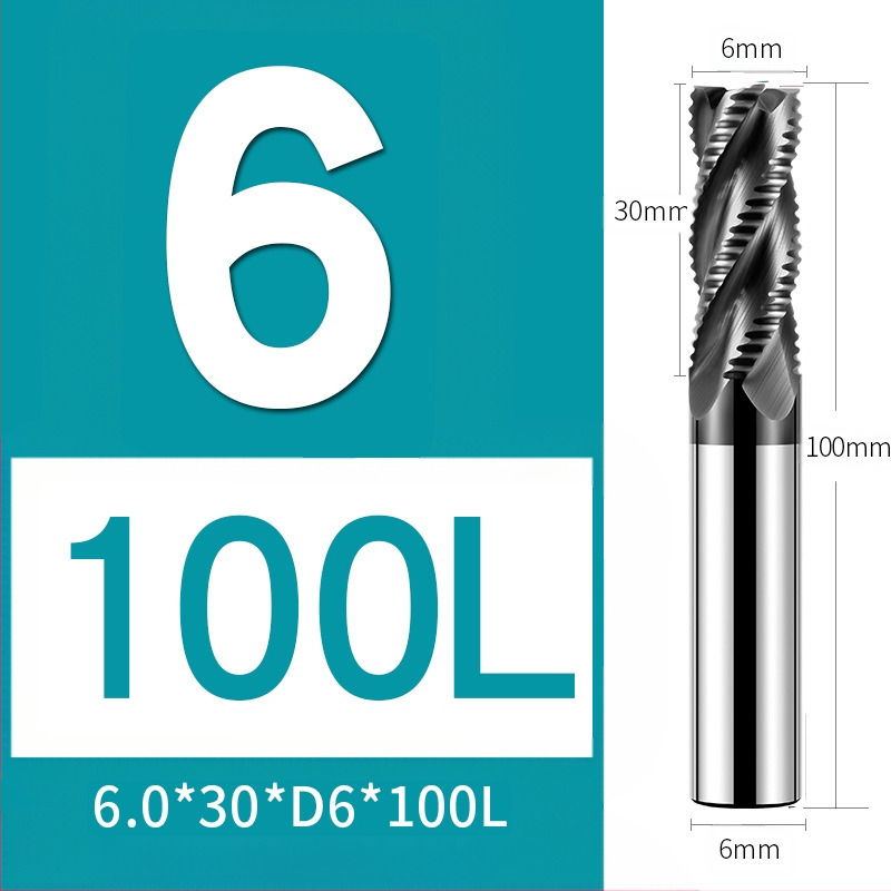 66° фреза от волфрамов карбид за неръждаема стомана, 4 зъба, CNC инструмент