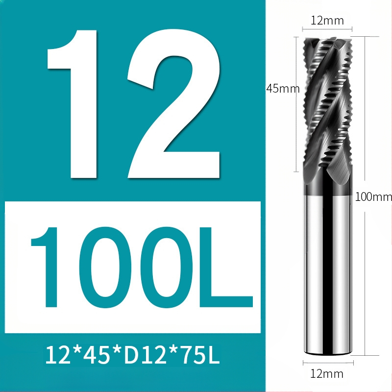 66° фреза от волфрамов карбид за неръждаема стомана, 4 зъба, CNC инструмент