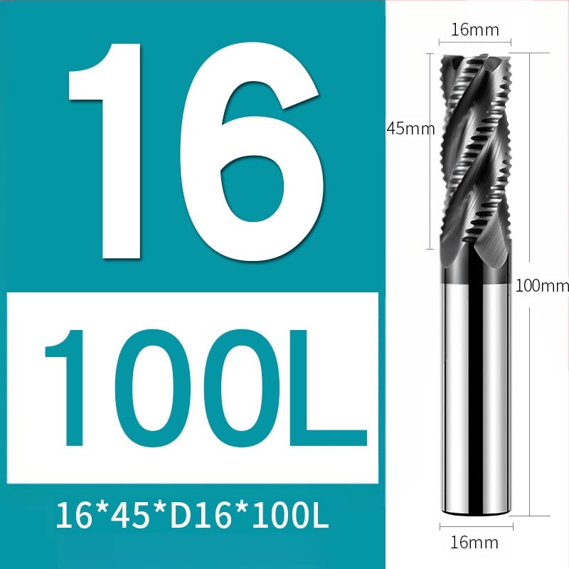 66° фреза от волфрамов карбид за неръждаема стомана, 4 зъба, CNC инструмент