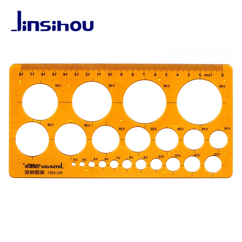 Sablon vonalzó görbék és körök rajzolásához - jinsihou, anyag: K glue, importálás: Nem, IP engedély: Nem