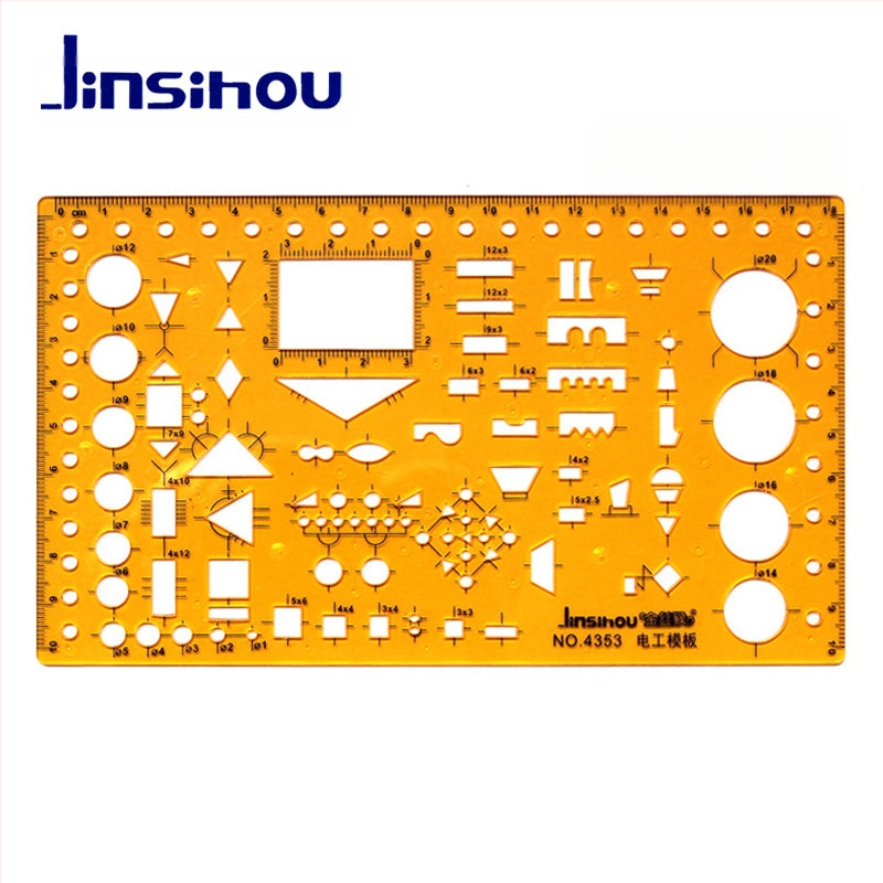 Sablon vonalzó görbék és körök rajzolásához - jinsihou, anyag: K glue, importálás: Nem, IP engedély: Nem