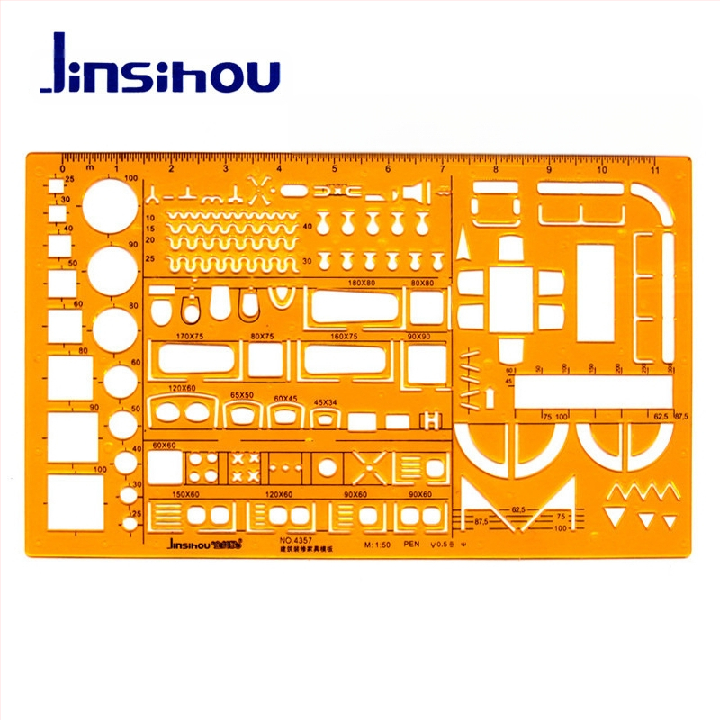 Sablon vonalzó görbék és körök rajzolásához - jinsihou, anyag: K glue, importálás: Nem, IP engedély: Nem
