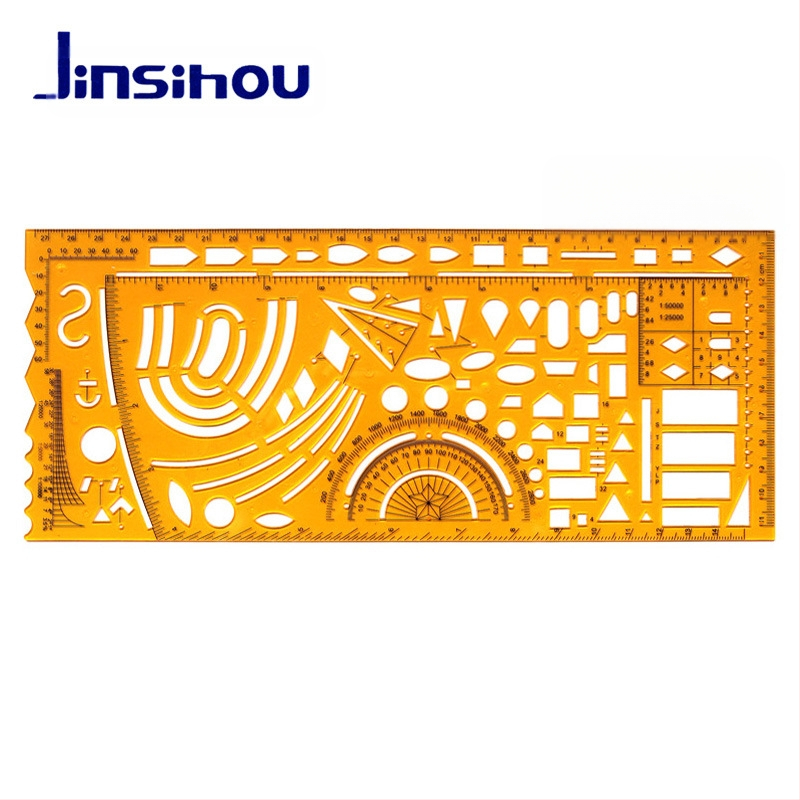 Sablon vonalzó görbék és körök rajzolásához - jinsihou, anyag: K glue, importálás: Nem, IP engedély: Nem