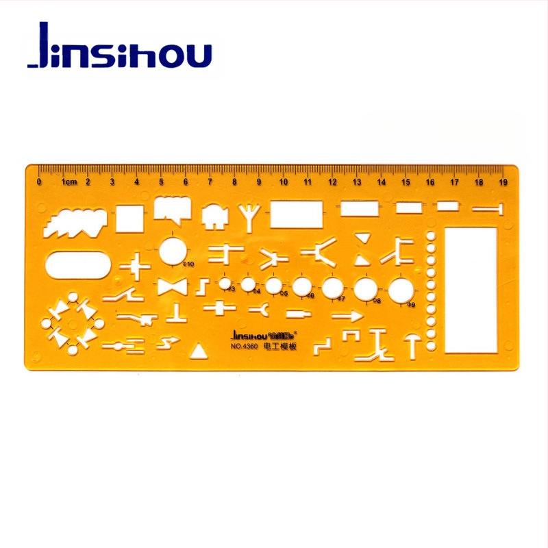 Sablon vonalzó görbék és körök rajzolásához - jinsihou, anyag: K glue, importálás: Nem, IP engedély: Nem