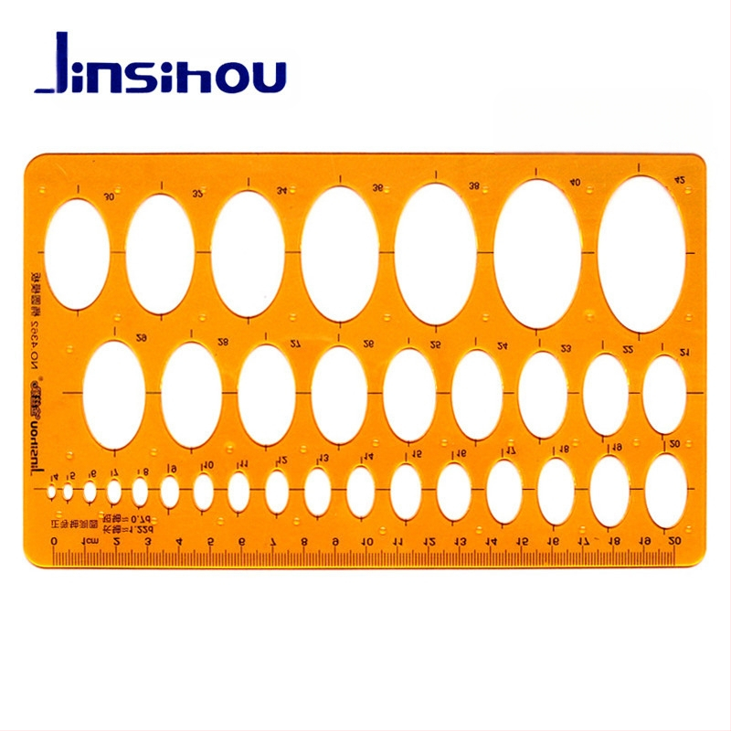 Sablon vonalzó görbék és körök rajzolásához - jinsihou, anyag: K glue, importálás: Nem, IP engedély: Nem