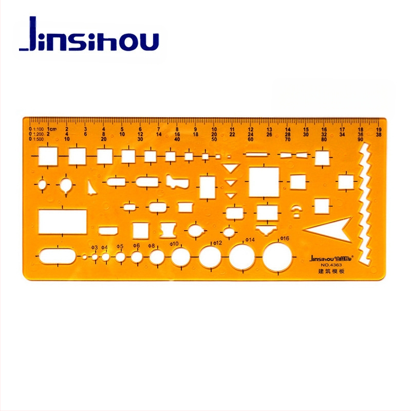 Sablon vonalzó görbék és körök rajzolásához - jinsihou, anyag: K glue, importálás: Nem, IP engedély: Nem