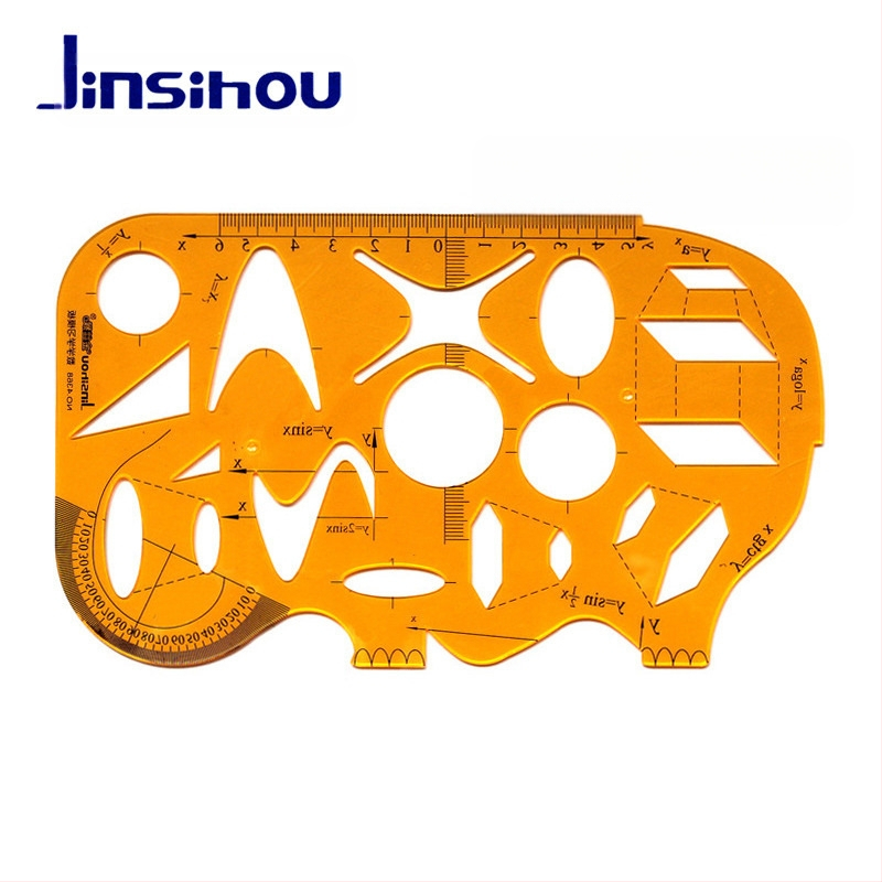 Sablon vonalzó görbék és körök rajzolásához - jinsihou, anyag: K glue, importálás: Nem, IP engedély: Nem