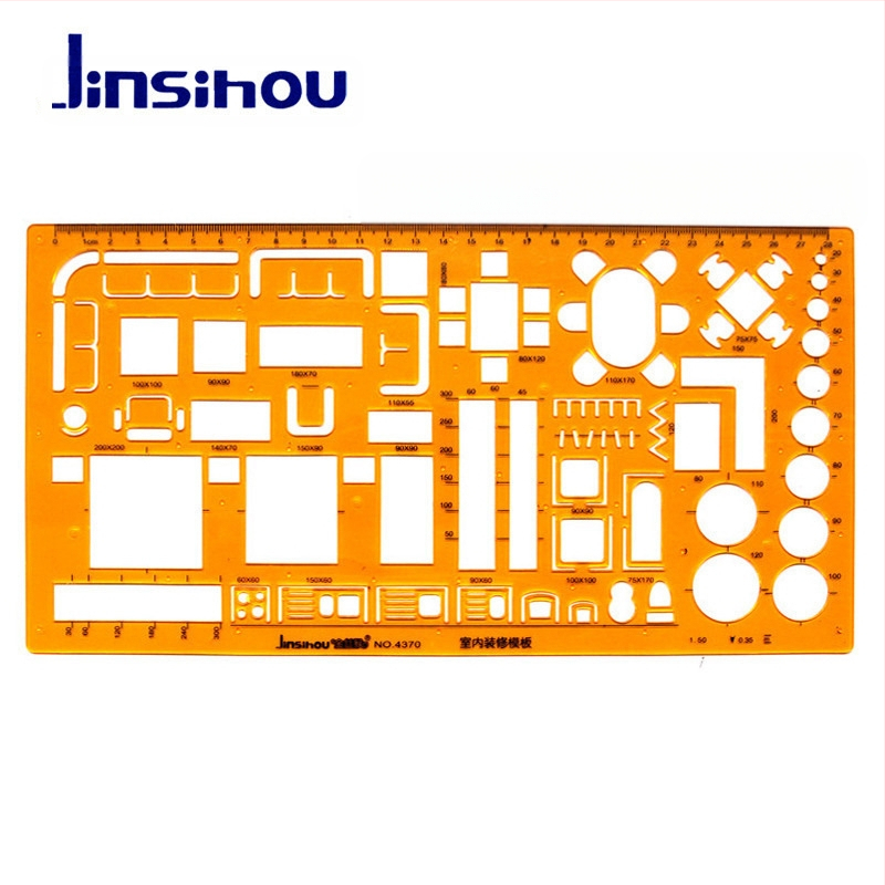Sablon vonalzó görbék és körök rajzolásához - jinsihou, anyag: K glue, importálás: Nem, IP engedély: Nem