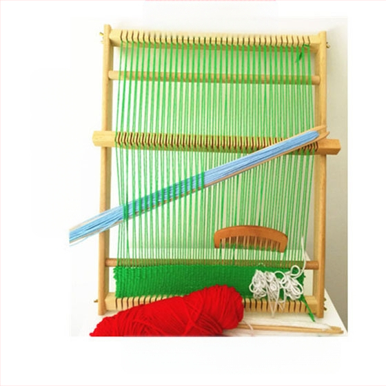 Παιδικός DIY πίνακας υφαντικής — Εκπαιδευτικό παιχνίδι για νηπιαγωγείο και δημοτικό σχολείο, κατάλληλος για σαλόνι