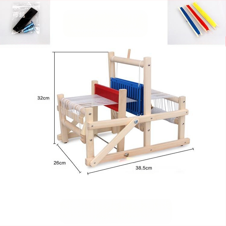 Παιδικός DIY πίνακας υφαντικής — Εκπαιδευτικό παιχνίδι για νηπιαγωγείο και δημοτικό σχολείο, κατάλληλος για σαλόνι