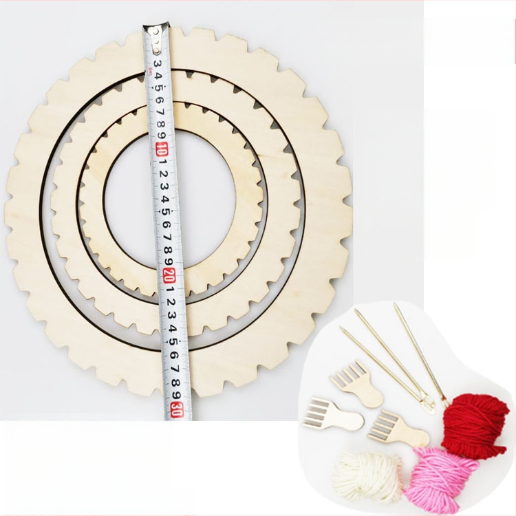 Παιδικός DIY πίνακας υφαντικής — Εκπαιδευτικό παιχνίδι για νηπιαγωγείο και δημοτικό σχολείο, κατάλληλος για σαλόνι