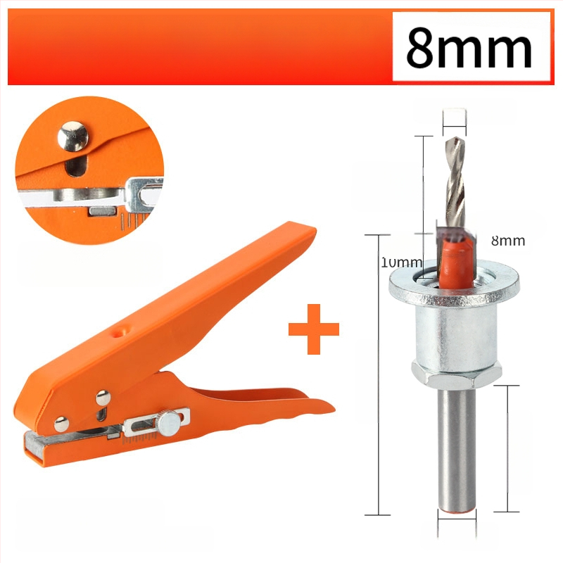 Τρυπητής οπών για ακμές με ταινία περιγράμμισης, χειροκίνητο εργαλείο ξυλουργικής για οικολογικούς πίνακες