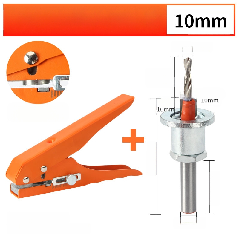 Τρυπητής οπών για ακμές με ταινία περιγράμμισης, χειροκίνητο εργαλείο ξυλουργικής για οικολογικούς πίνακες