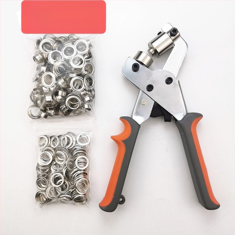 Rankiniai Eyelet plaktukai audiniams, Nešiojamas skylės įrankis reklamai, Eyelet mašina reklamos audiniams, Svoris 0,5 kg