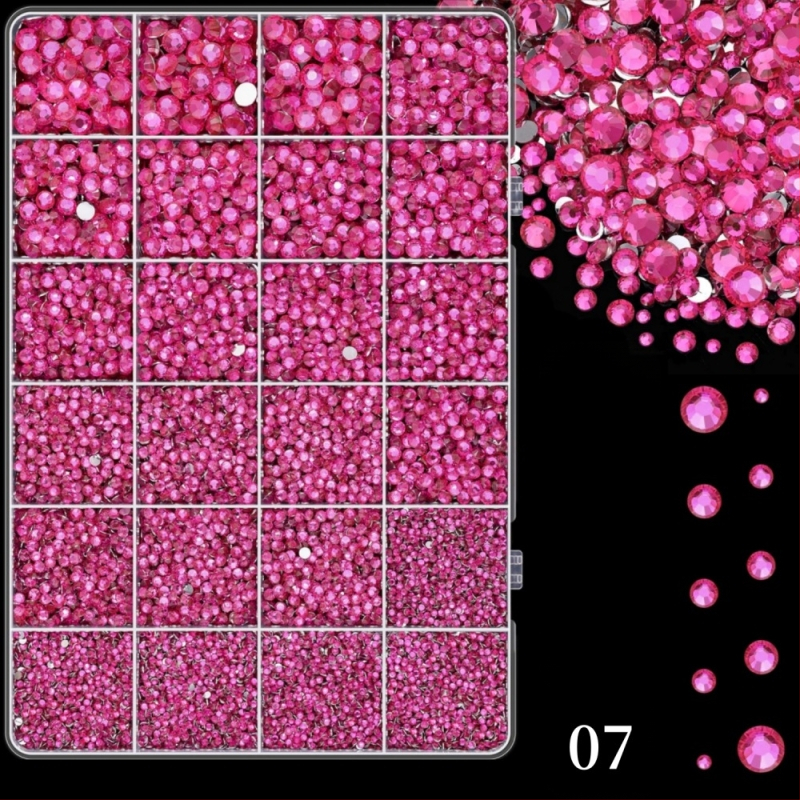 Smolni rhinestones s ravnom stražnjom dnom, uzor zvjezdice, serija Princeza, za DIY odjeću i ukrašavanje noktiju