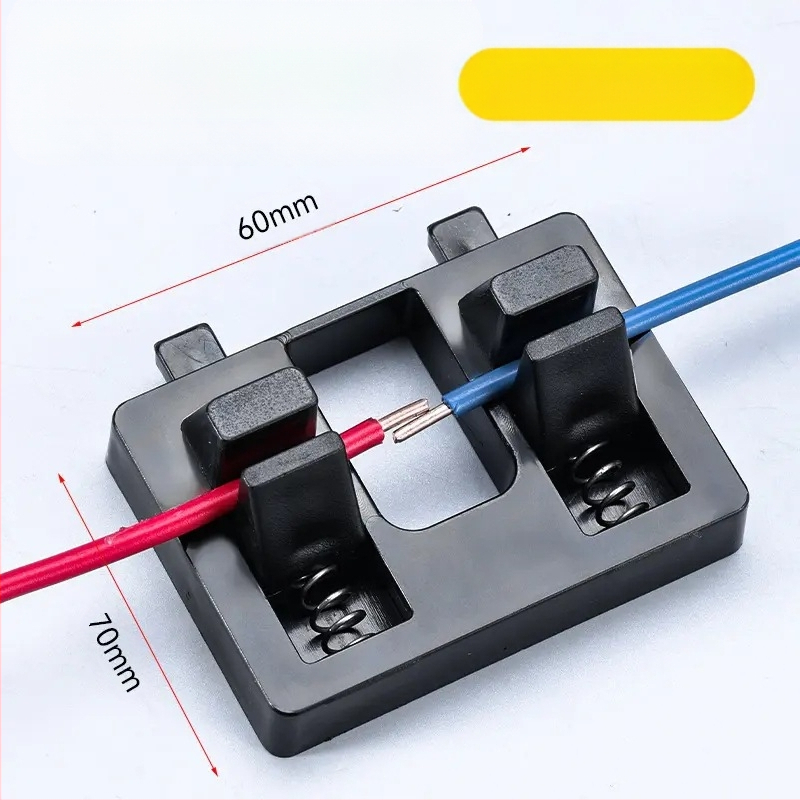 Lydinimo vielos spaustukas ir litavimo stotis — fiksavimo pagalbinė įranga laidams DIY PCB remontui