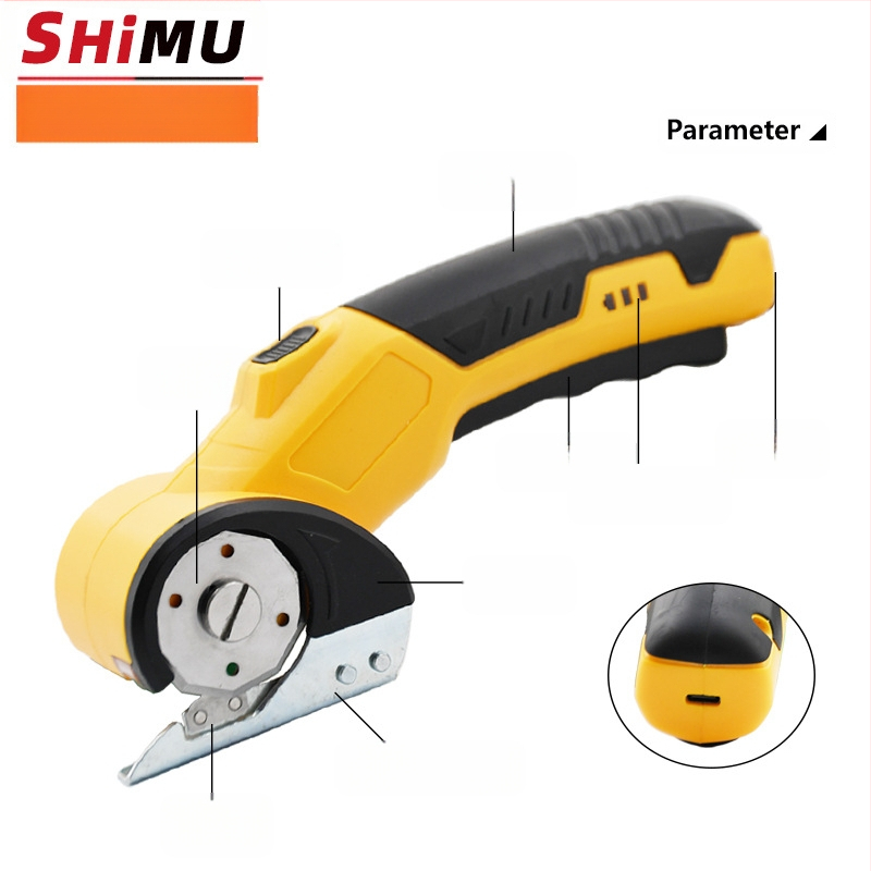 Elektrinės žirklės SM-5001, 230W, įkraunama ličio baterija, 280 aps/min, pjovos pločio 35 mm