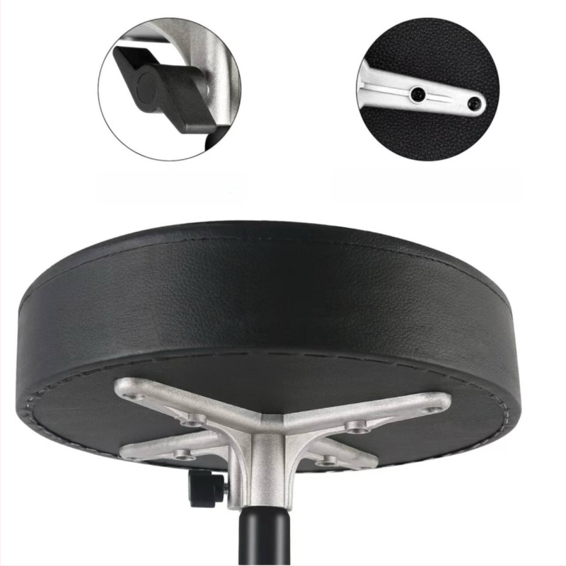 Stolička na bubny, otočná, zosilnená verzia pre dospelých a deti, železná konštrukcia, príslušenstvo pre západné bicie