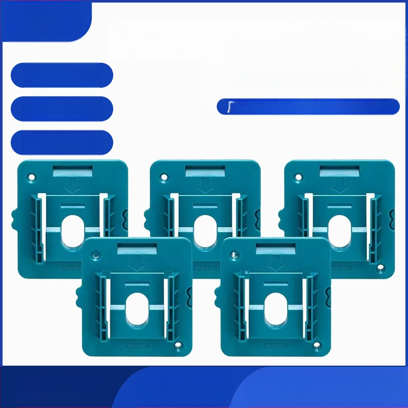 Στήριγμα μπαταρίας τοίχου για 18V μπαταρίες Makita/Bosch BL1850/1840/1830 – ABS