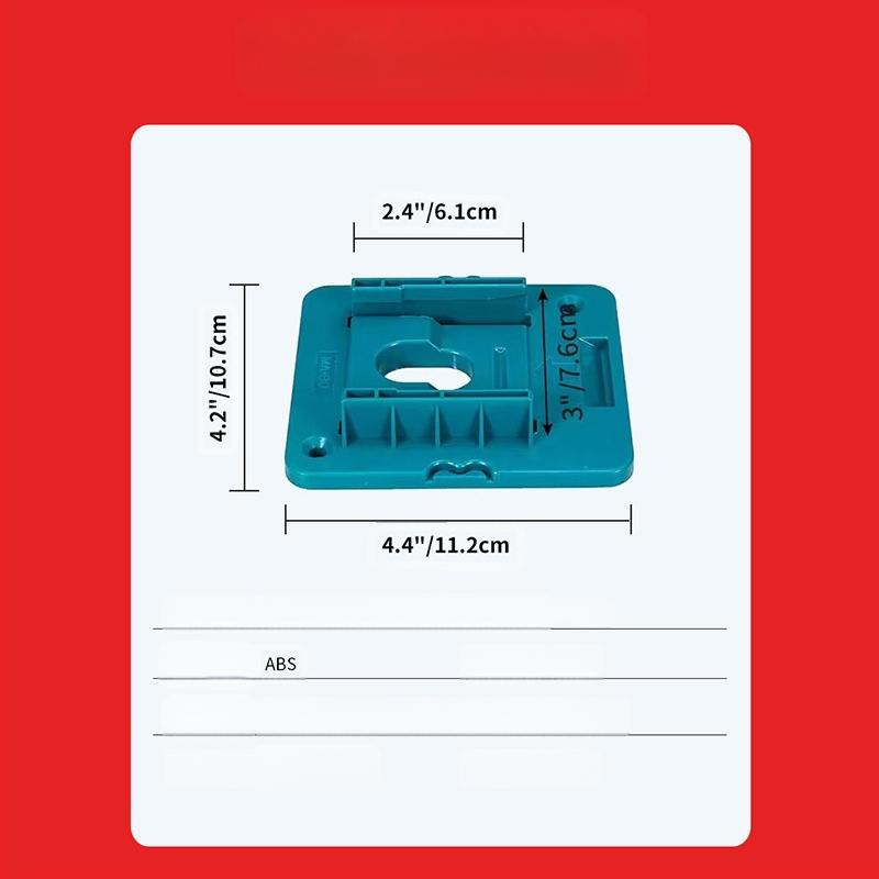 Στήριγμα μπαταρίας τοίχου για 18V μπαταρίες Makita/Bosch BL1850/1840/1830 – ABS