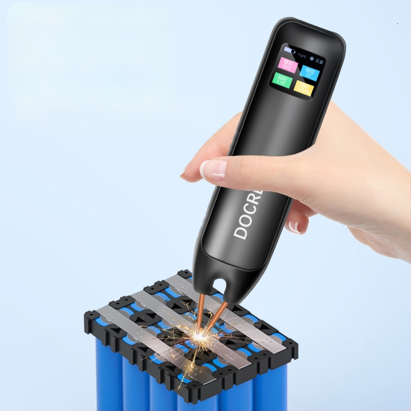 SIENWINY Φορητή χειροκίνητη μηχανή σημειακής συγκόλλησης για μπαταρίες 18650 λιθίου, οθόνη LCD 1,3 ιντσών