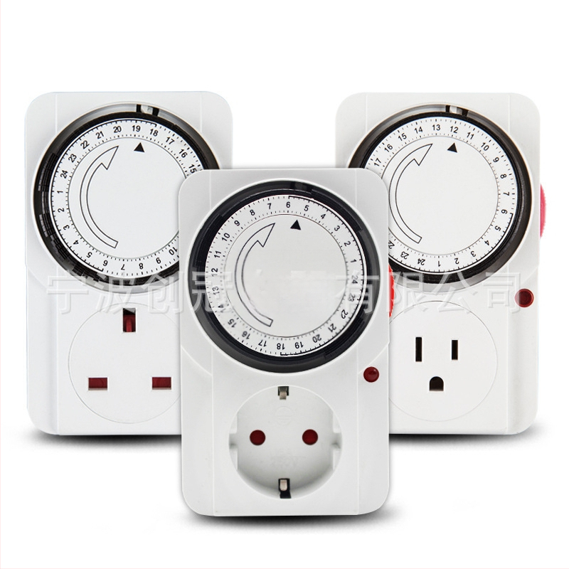 Cier mehanička utičnica s tajmerom – kućna utičnica s funkcijom vremenskog upravljanja, raspon radne temperature -10°C do 55°C