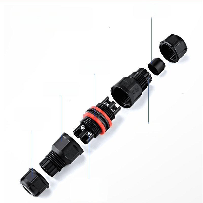 12V IP68 povandeninis LED jungtis vandens apšvietimui, PVC korpusas, darbinis laikas 50000 val.