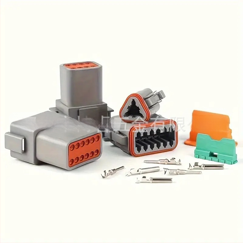 Borui HID Xenónový konektor do auta, 188 kusov, balené v krabičke, nylonový izolátor, vodotesný