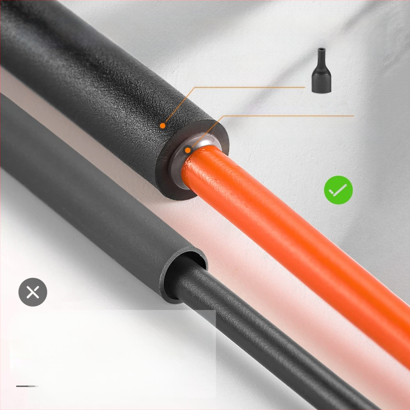 Лепяща термоусадна тръба с двойно стенно тяло, полиеолефин, VW-1 огнеустойчивост, -55°C до 125°C