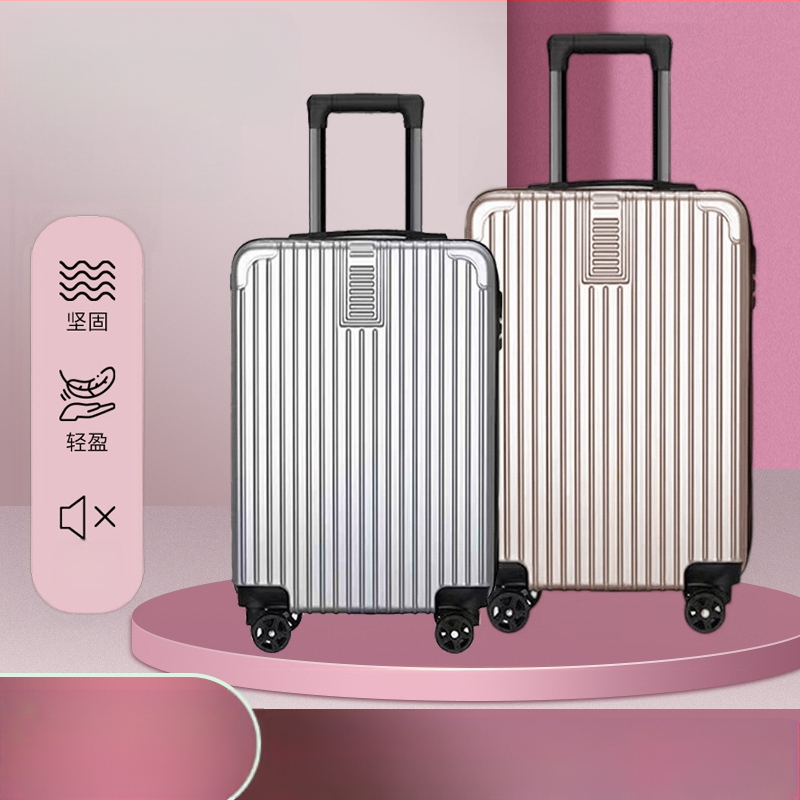 ABS bagažinė rankiniam bagažui su užtrauktuku, universaliais ratukais, didelė talpa