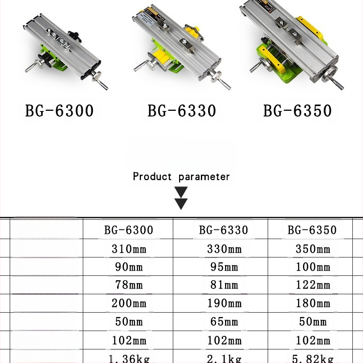 Mini snažni precizni križni stol s učvršćivanjem (aluminijska legura; težina 1800; stol za učvršćivanje)