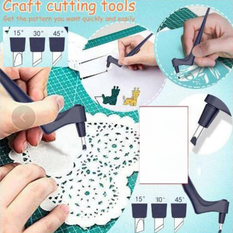 Forgó kézműves kés gravírozáshoz és papírvágáshoz - nem elektromos eszköz