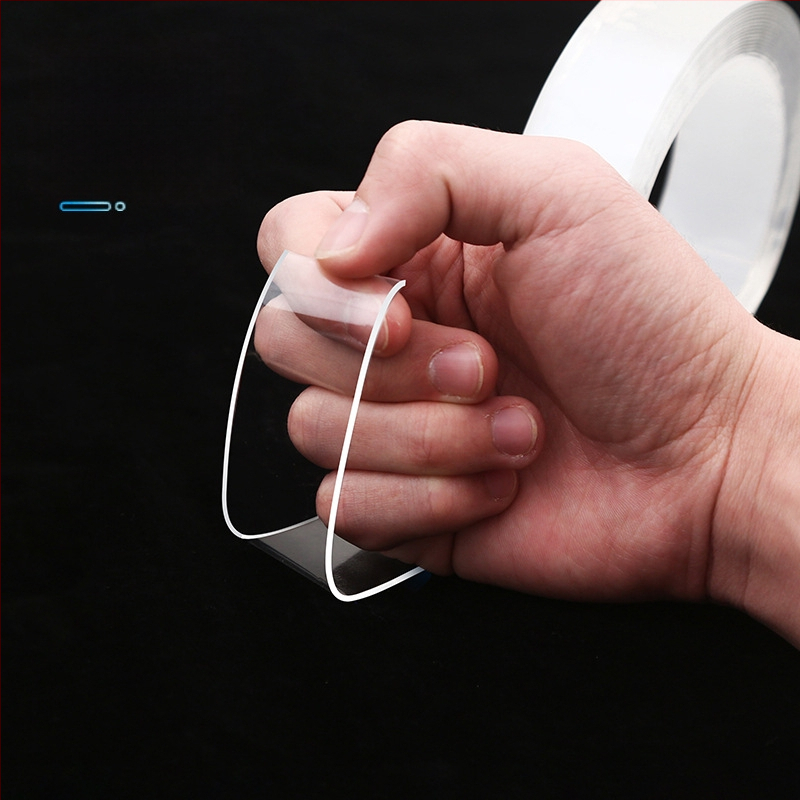 Nano dvostrana ljepljiva traka za zid - Prozirna, Vodootporna, Visoka viskoznost, Bez ostataka