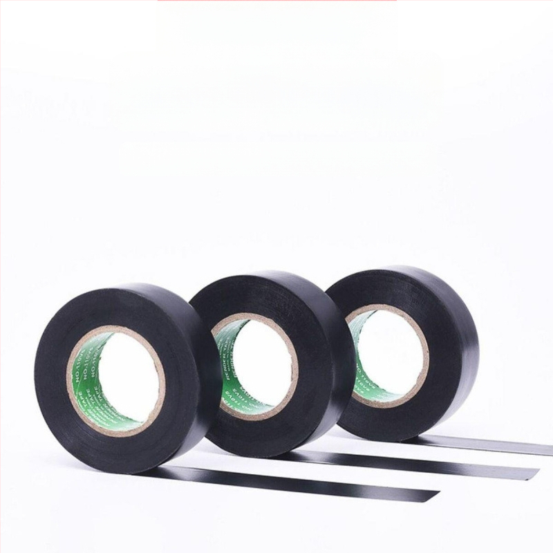 Електрическа изолационна лента, PVC, ултра тънка, огнеустойчива и водоустойчива, едностранна, с подложка за обелване, 10 ролки