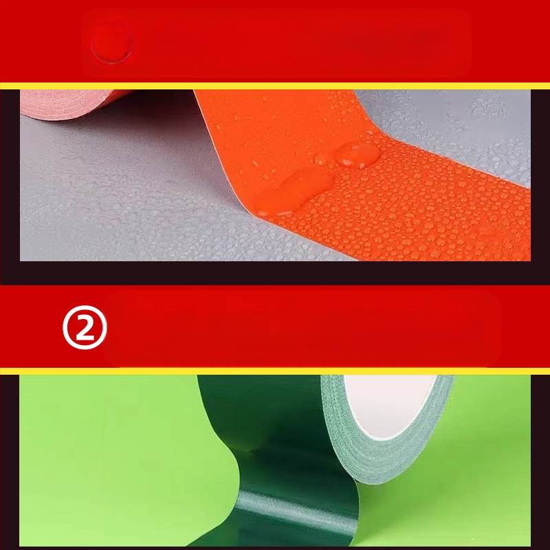 Traka za popravak platna s tkaninskom osnovom – širina 4,8 cm, duljina 10/20 m, ljepilo na bazi topljenja, pogodna za platnene cerade i vodonepropusne tkanine