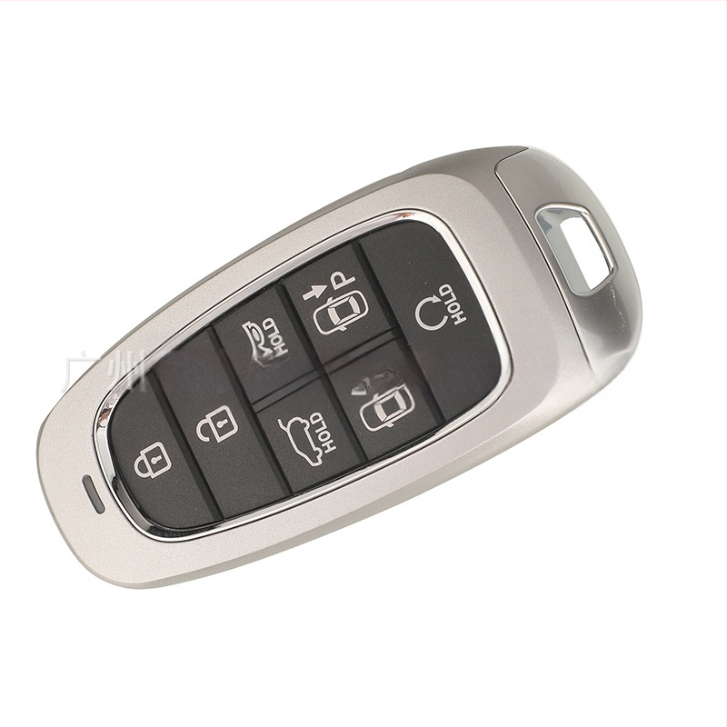 Tucson L raktų korpusas – 4 mygtukų išmaniojo nuotolinio valdymo pakeitimas, ABS korpusas, raktų ašmenys iš vario