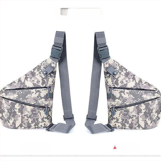 Išorinė taktikinė pečių rankinė, vieno tono dizainas, Oxford medžiaga, pamušalas nailonas, atspari vandeniui ir ultra lengva, lauko sportams
