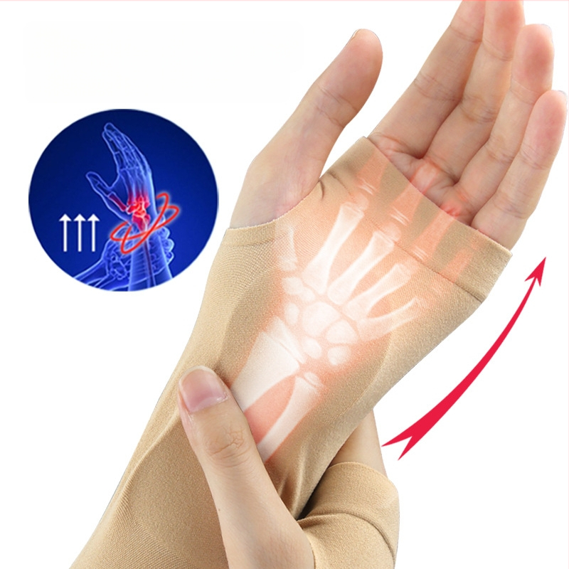 Rukavice za zaštitu zgloba – Nylon i SEBS, mekana otporna dlan, za odrasle; prikladno za trčanje, vožnju, penjanje i jogu