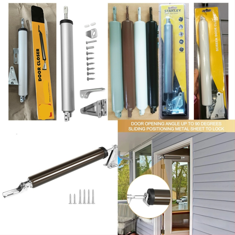 Пружинен затварящ механизъм за врати, модел WNS2; корпус от алуминиева сплав; скорост на затваряне 2-4; силно заключване