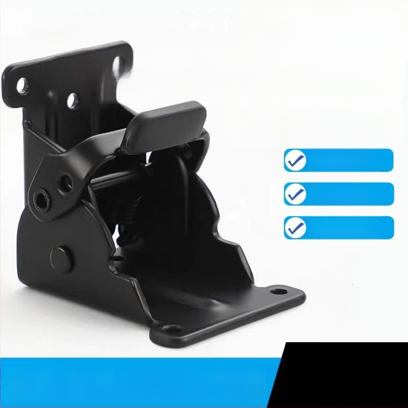 Складваем шарнир за маса за хранене, самоблокиращ се, 0°/90°/180°, студено валцована стомана, никелирано покритие