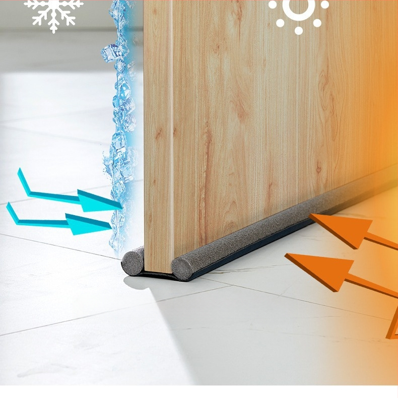 Долен уплътнител за врати от пяна – ветроустойчив и шумоизолиращ уплътнител за врати и прозорци, марка 45454/Good Cloud